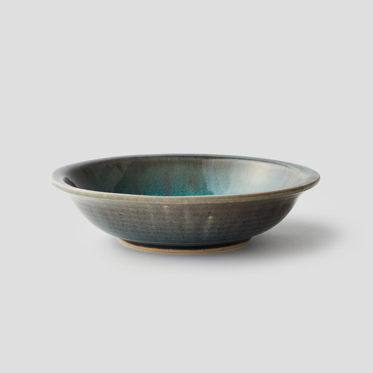 〈予約商品/9月下旬入荷後発送予定〉信楽四季彩陶器 / しづり雪 / 中深皿