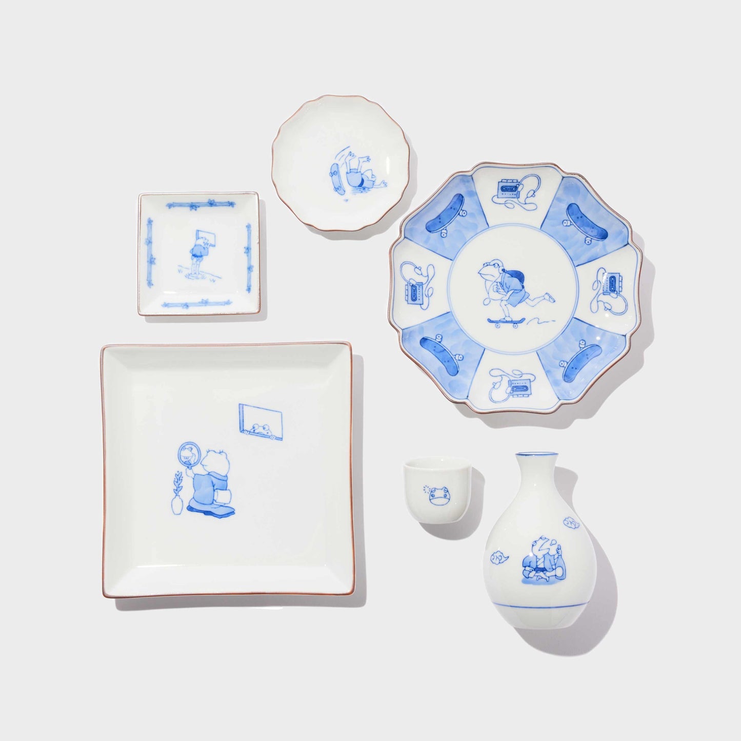 YU SUDA / 3寸角皿