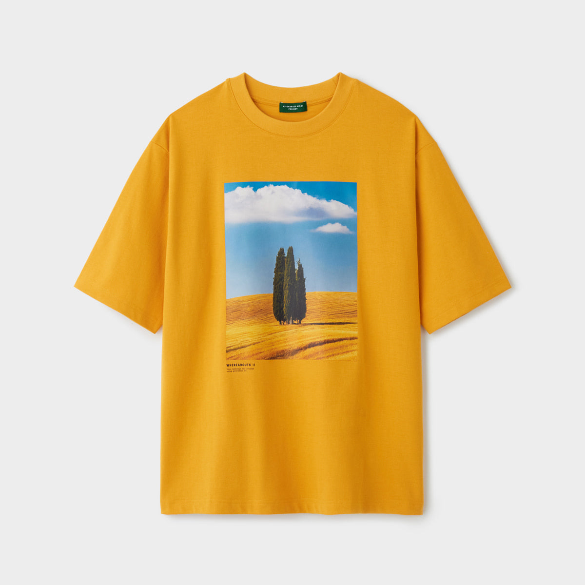 T-shirts / WHEREABOUTS II / A / マスタード