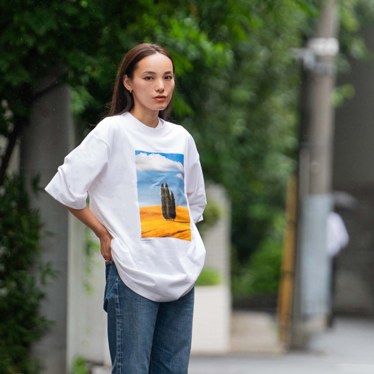 T-shirts / WHEREABOUTS II / A / ホワイト