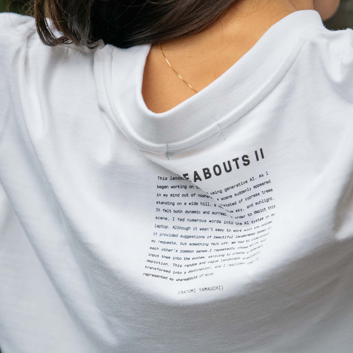 T-shirts / WHEREABOUTS II / A / ホワイト