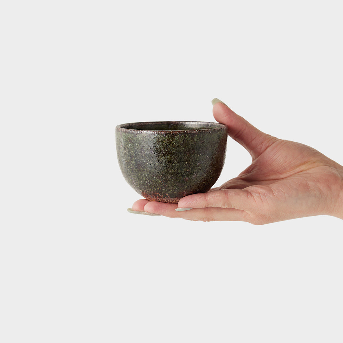 信楽四季彩陶器 /霜柱 / 小鉢