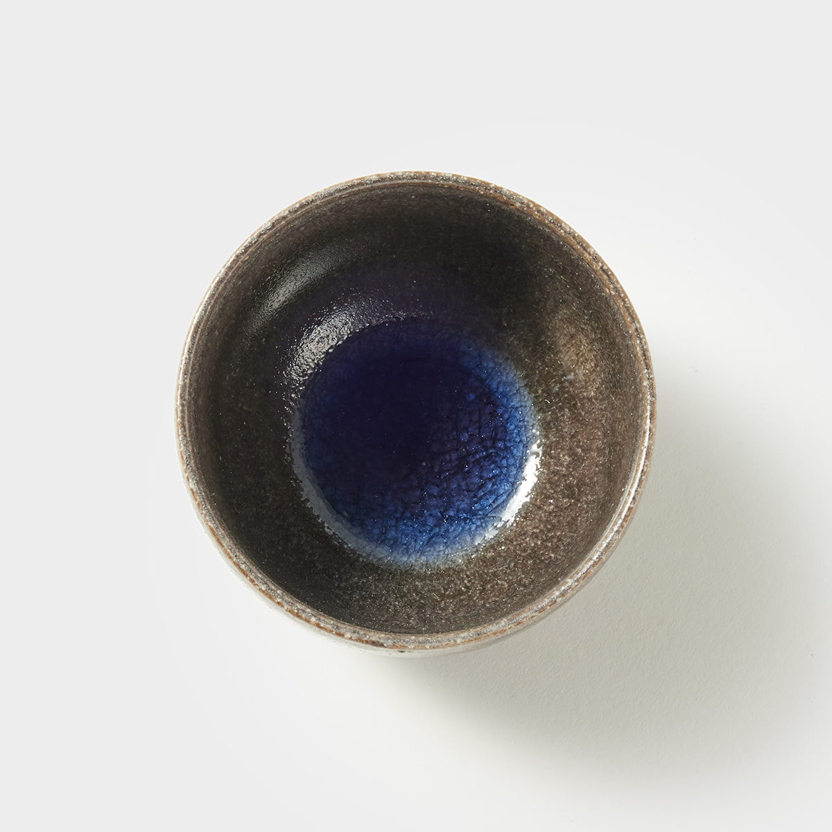 信楽四季彩陶器 /朧月 / 小鉢