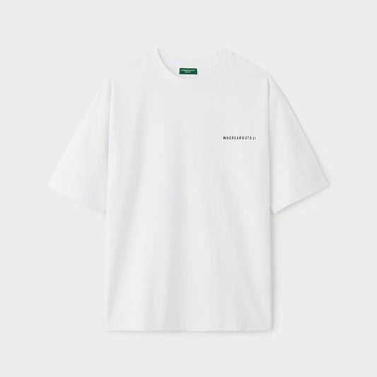 T-shirts / WHEREABOUTS II / B / ホワイト