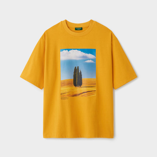 T-shirts / WHEREABOUTS II / A / マスタード