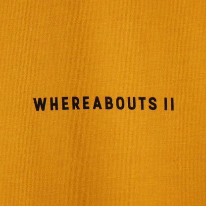T-shirts / WHEREABOUTS II / B/ マスタード