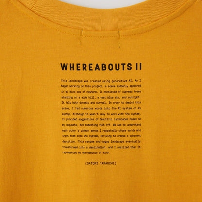 T-shirts / WHEREABOUTS II / A / マスタード