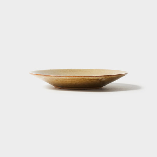 信楽四季彩陶器 /朝凪 / プレート 25.5cm