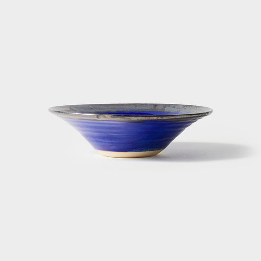 信楽四季彩陶器 /夏の宵 / リムボウル
