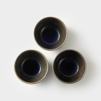 信楽四季彩陶器 /朧月 / 小鉢
