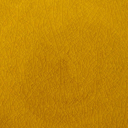 【信楽焼】utsuroi - うつろい - 切立皿15.5cm / Amber（アンバー）/黄色