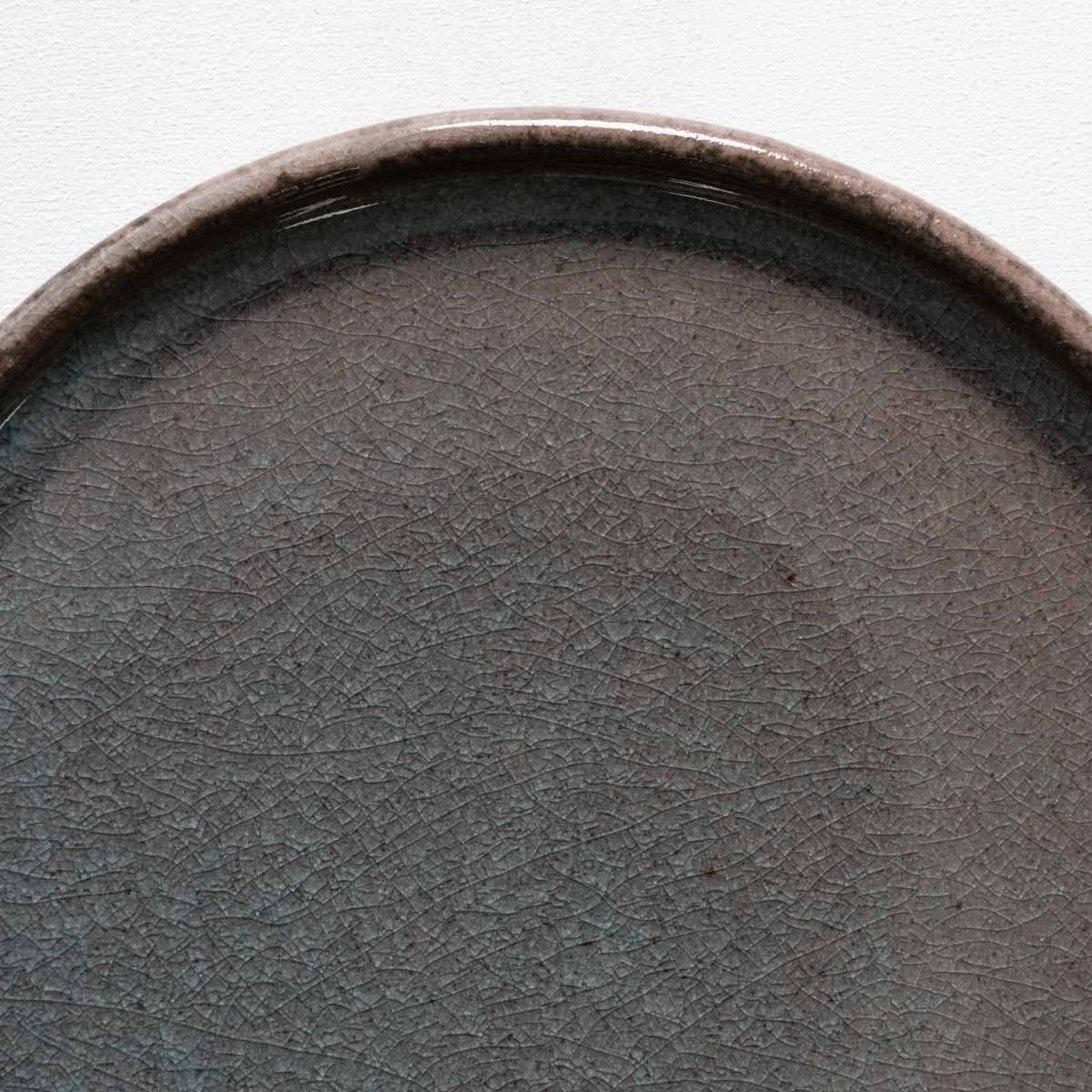 【信楽焼】utsuroi - うつろい - 切立皿15.5cm / Mist（ミスト）/水色